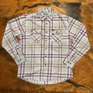 DIXXON The Burleigh Men's Beige Plaid Shirt